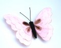 207737 Veren vlinder roze